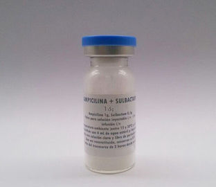 Skin Dry Powder Injection For Infection , Ampicillin Sulbactam Dosage