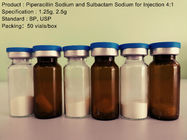 1.25g 2.5g drogen het Natrium van Poederpiperacillin/Sulbactam-Natriuminjectie